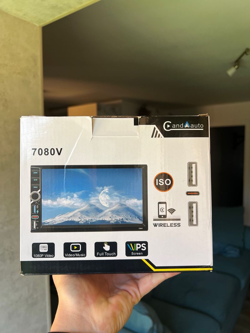 Radio Cand auto 7080V Doble DIN