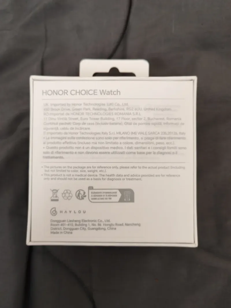 Smartwatch Honor Choice Negro afbeelding 4