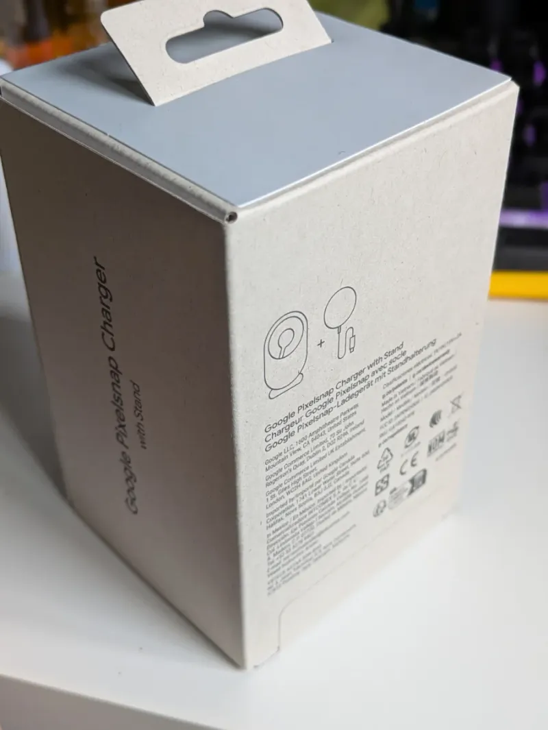 Cargador Magnético Google Pixelsnap sin abrir afbeelding 2