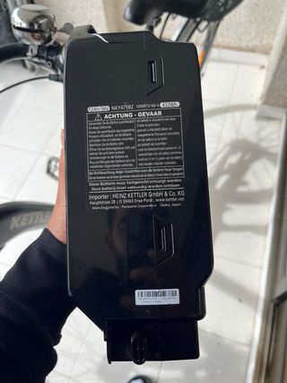 Bicicleta Eléctrica KETTLER Negra