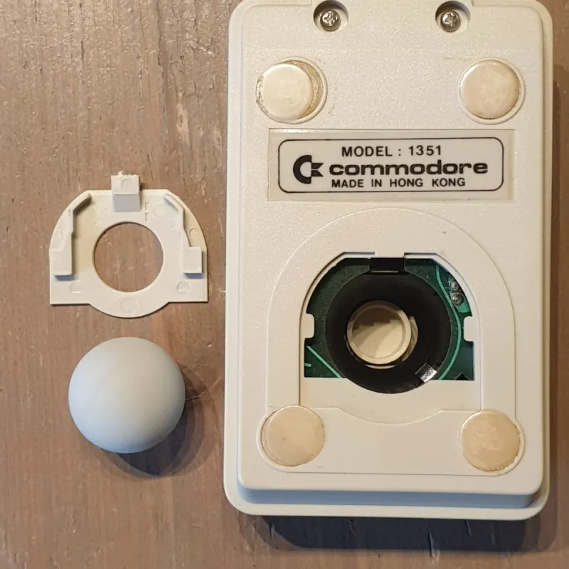 Mouse Commodore 1351 C64/C128 - Caja y Manual - N3 afbeelding 7