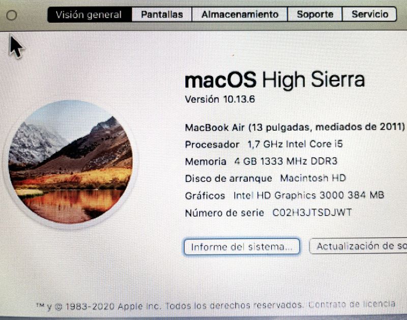 Ordenador Portátil Apple Plata + Cargador + FUNDA afbeelding 3