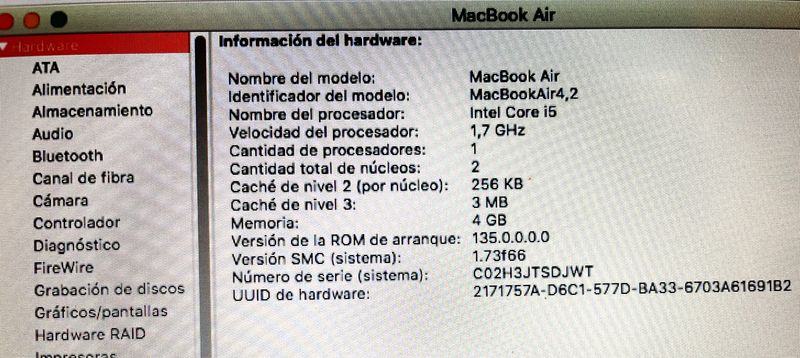 Ordenador Portátil Apple Plata + Cargador + FUNDA afbeelding 4