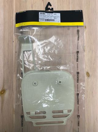 Careta Porta Números Acerbis Blanca