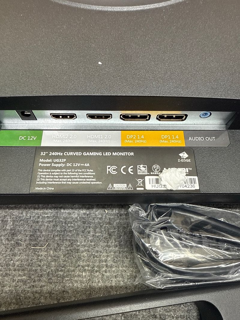Monitor Gaming UG 32 240Hz afbeelding 5