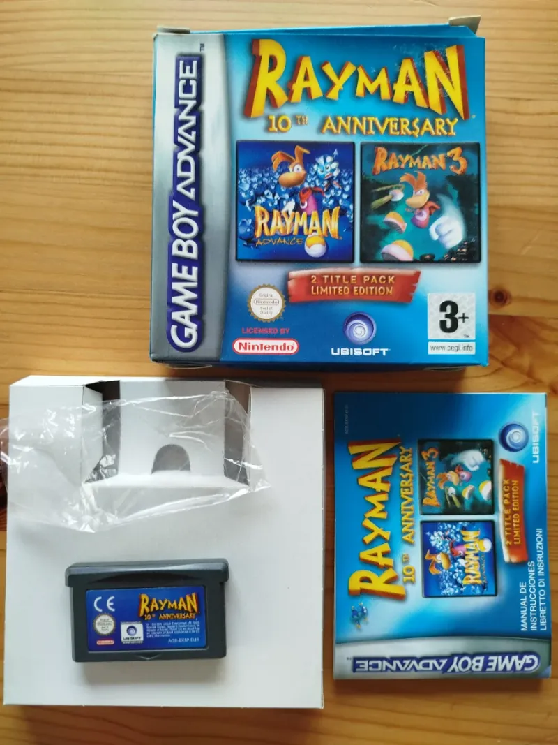 Consola Nintendo Game Boy Advance Morada + juegos afbeelding 9