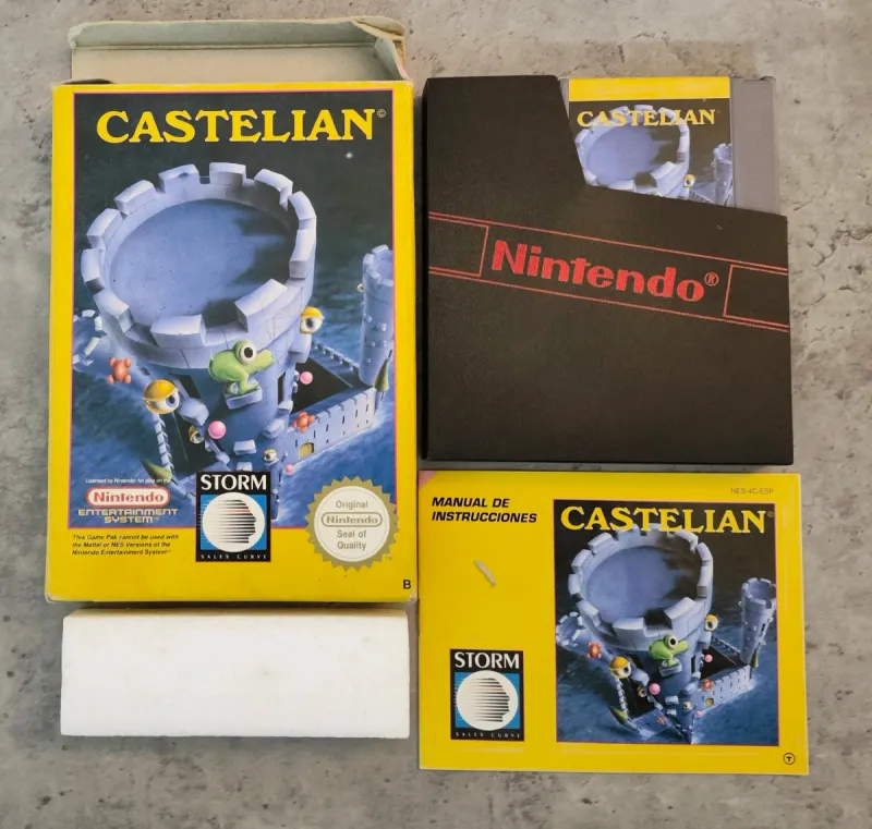 Castelian Completo Nintendo NES PAL B ESP