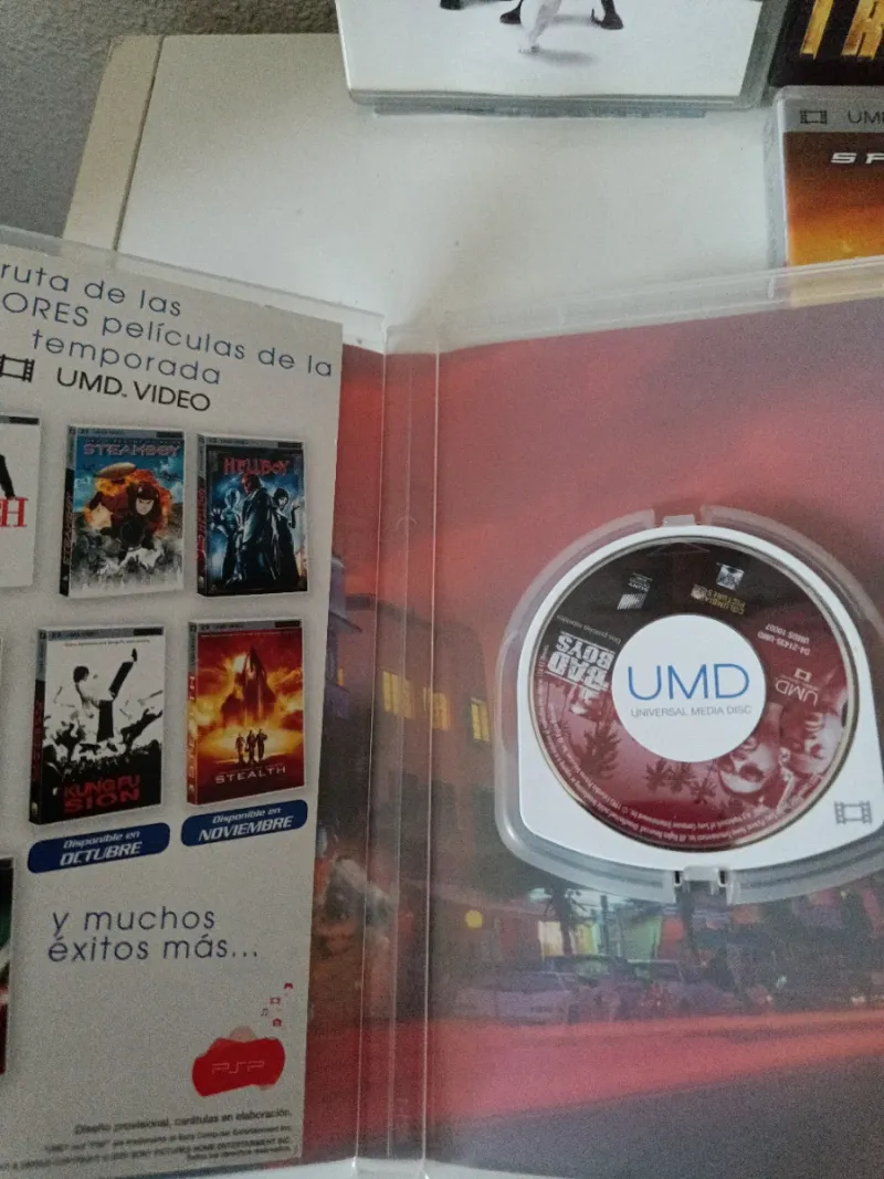 Lote 4 Películas UMD PSP afbeelding 2