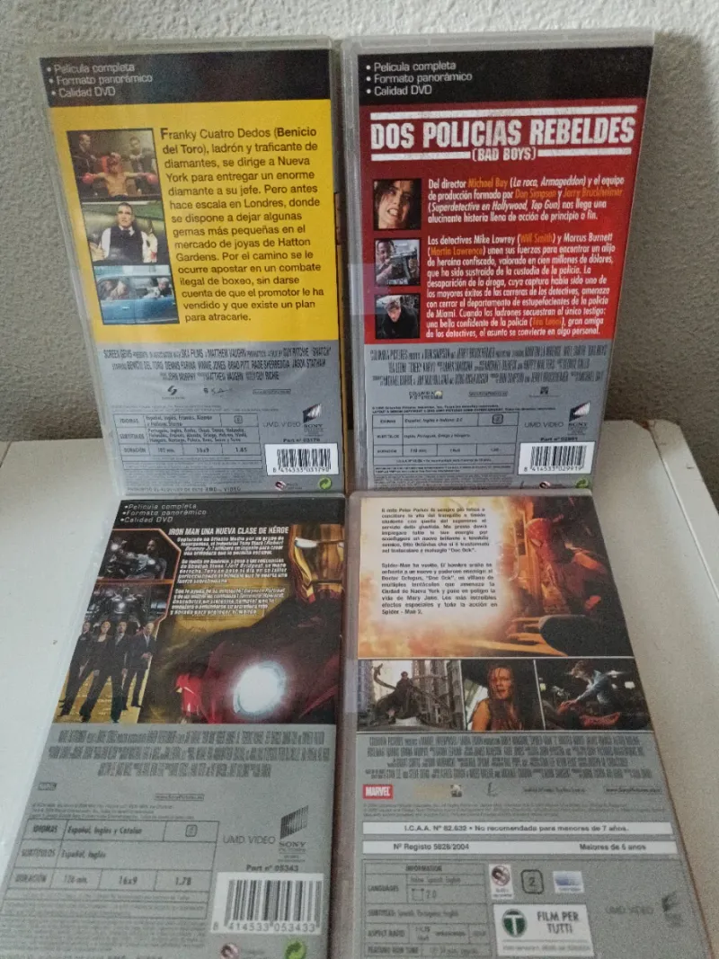 Lote 4 Películas UMD PSP afbeelding 5