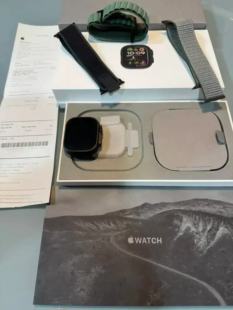 Apple Watch Ultra 2 con factura Apple Store afbeelding 4