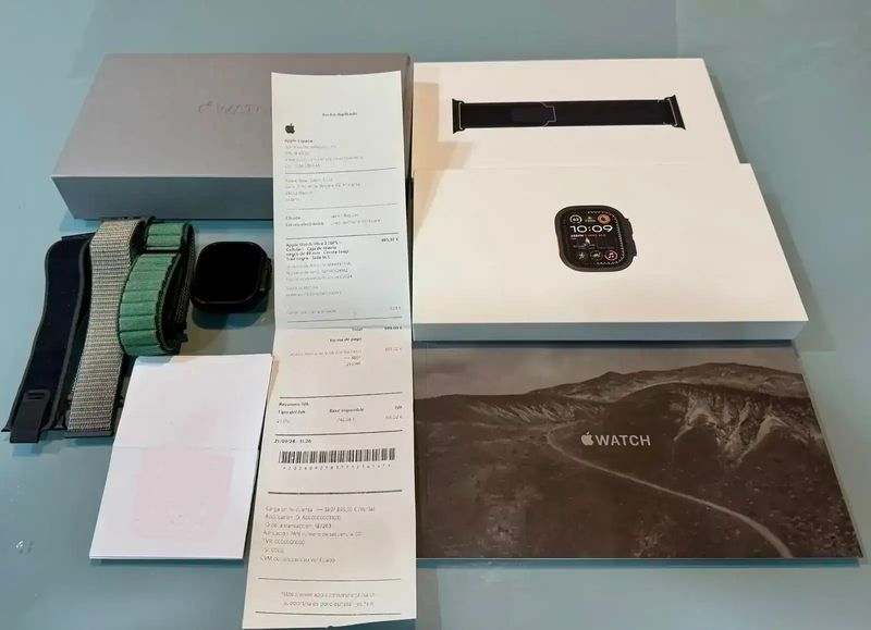 Apple Watch Ultra 2 con factura Apple Store afbeelding 2
