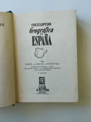 Enciclopedia geográfica de España