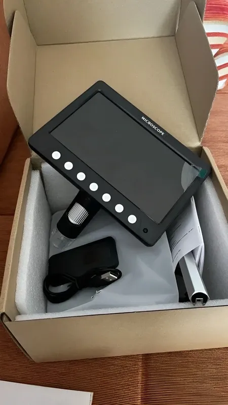 Microscopio Digital Industrial 1200X HD 7'' Pro afbeelding 3