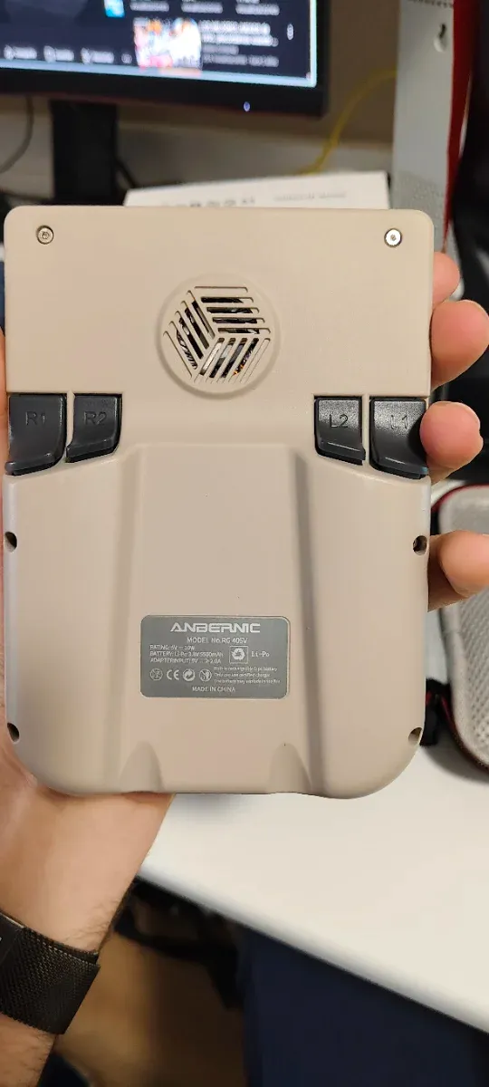 Consola Retro Anbernic RG405V Beige afbeelding 3
