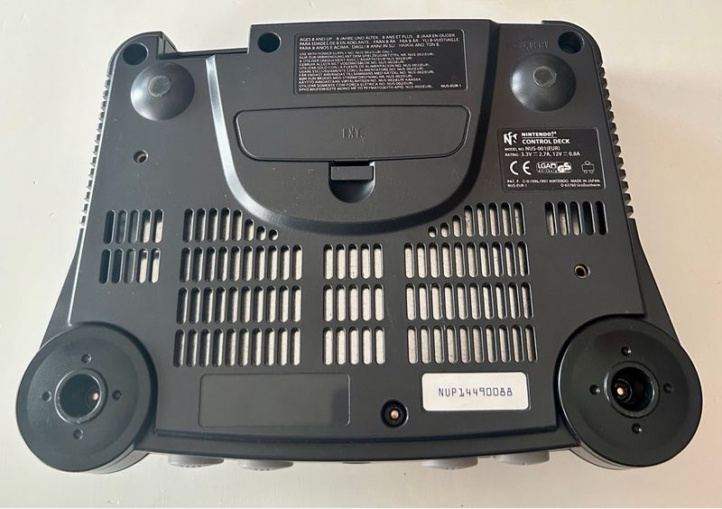Consola Nintendo 64 Negra afbeelding 3