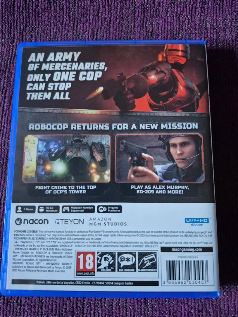 RoboCop: Rogue City PS5 - Unfinished Business afbeelding 4