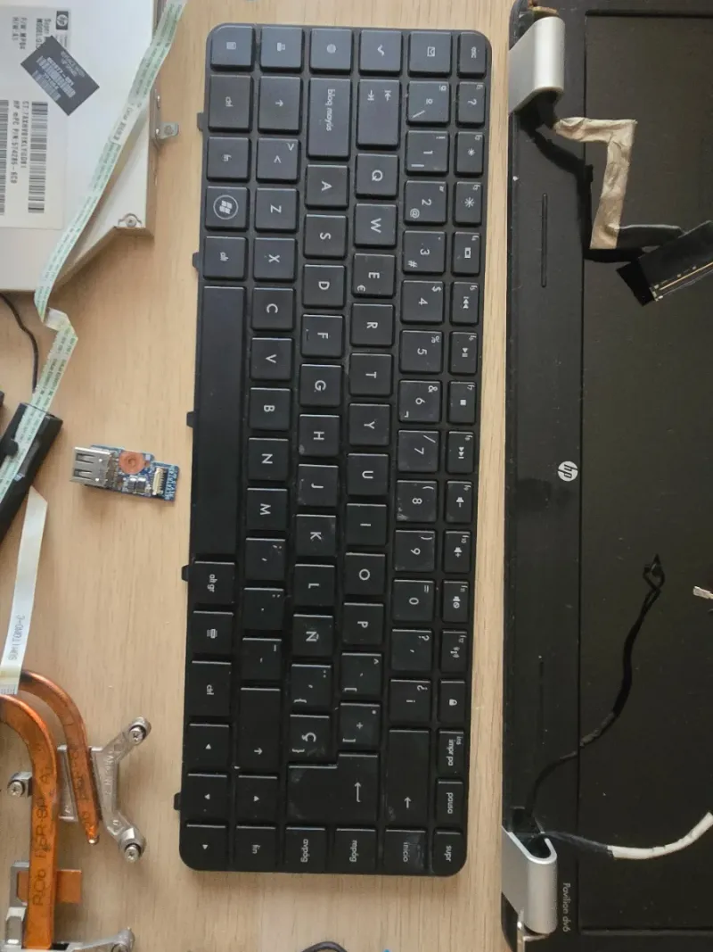 Despiece HP Pavilion dv6 afbeelding 3