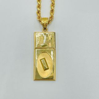 COLGANTE BASCULA TANITA HUECO. Oro 18k.