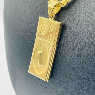 COLGANTE BASCULA TANITA HUECO. Oro 18k.