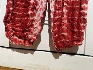 Pantalones anchos tie-dye Shein Talla M