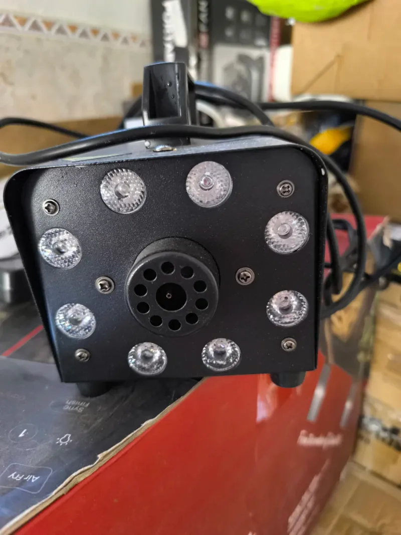Máquina de Humo con LEDs