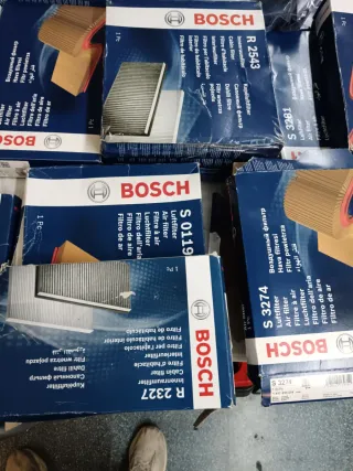 Lote 40 filtros Bosch Nuevos Recambios Coche