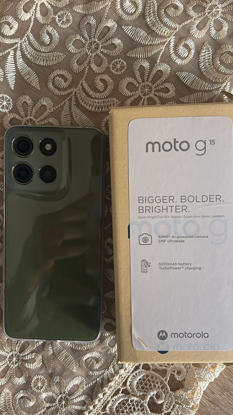Motorola G15 Verde