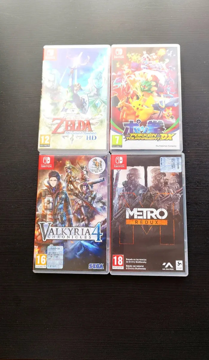 Juegos Nintendo Switch: Zelda, Pokkén, Valkyria...