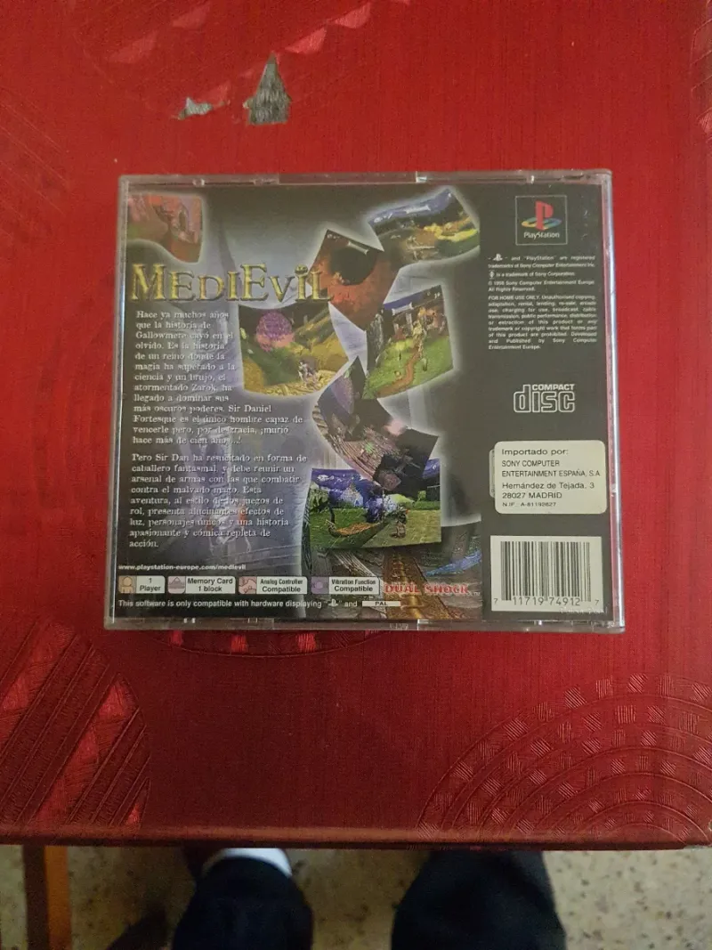 Medievil PS1 (PlayStation 1) afbeelding 2