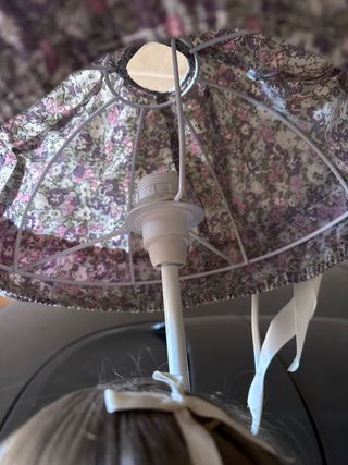 Lámpara infantil tela