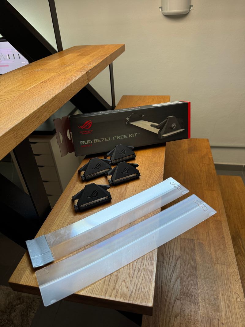 asus rog bezel free kit
