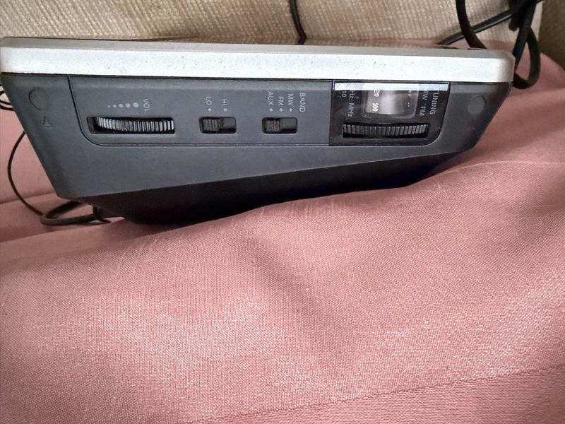 Despertador Philips Plata y Negro afbeelding 2