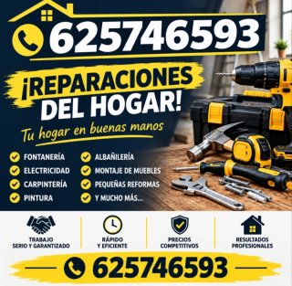 Se realizan reparaciónes de hogar