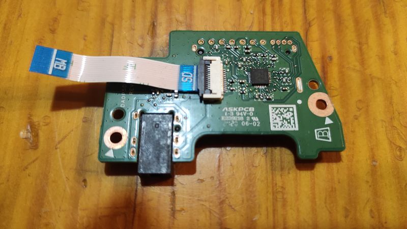 Placa base HP Laptop con entrada auriculares