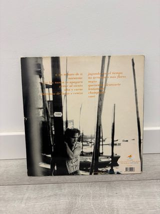 Vinilo Mikel Erentxun Nautragios (1992) LP