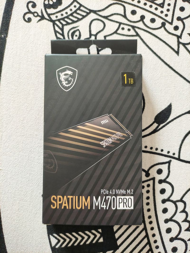 PRECINTADO 1TB MSI Spatium M470 Pro SSD NVMe m.2