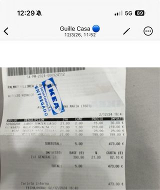 Somier Ikea Blanco + Colchón Regalo