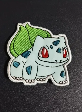 Parche Bordado Bulbasaur Pokémon