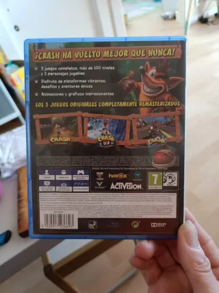 Crash Bandicoot N. Sane Trilogy PS4🇪🇸