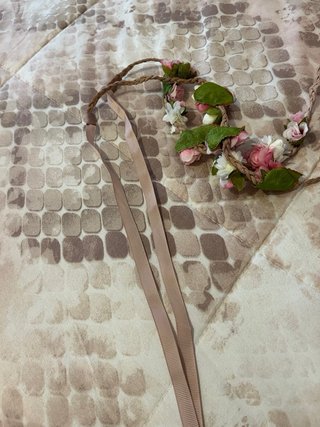 2 Cinturones Infantiles + Diadema Flores
