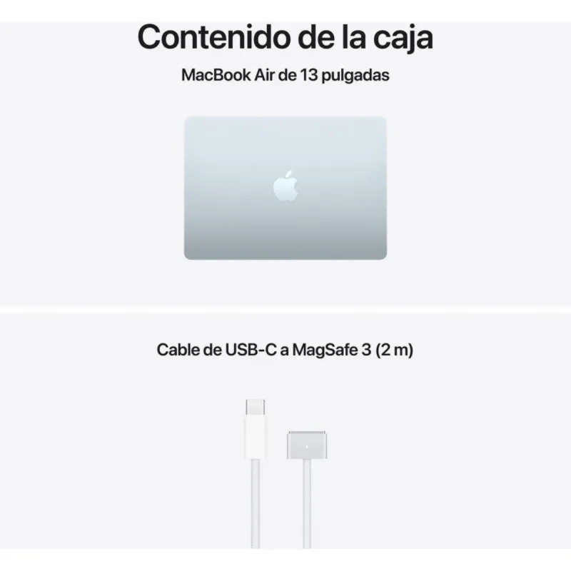MacBook Air 13 M5 16GB 1TB 10-Core GPU Azul Cielo afbeelding 4
