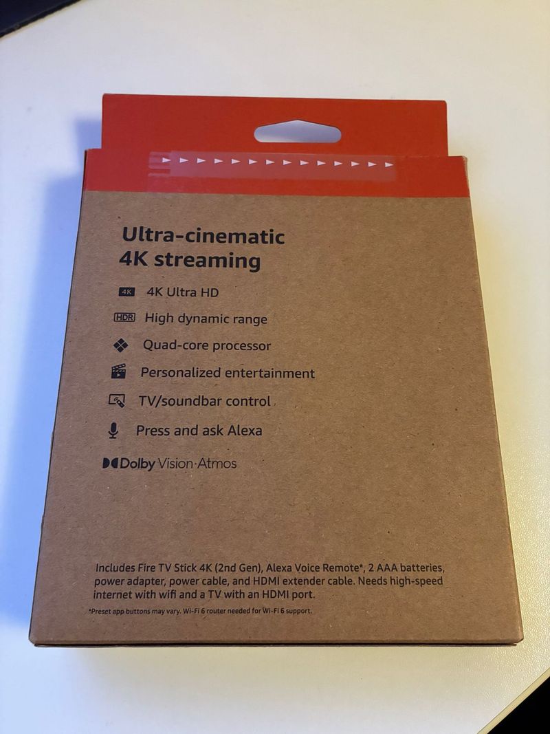 Amazon Fire TV Stick 4k (2ª generación) | 8GB WIFI6 | NUEVO afbeelding 2