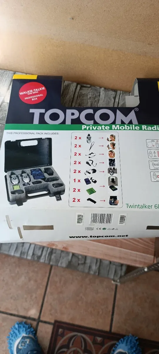 Walkie Talkie TOPCOM Twintalker 6800 Pro afbeelding 6