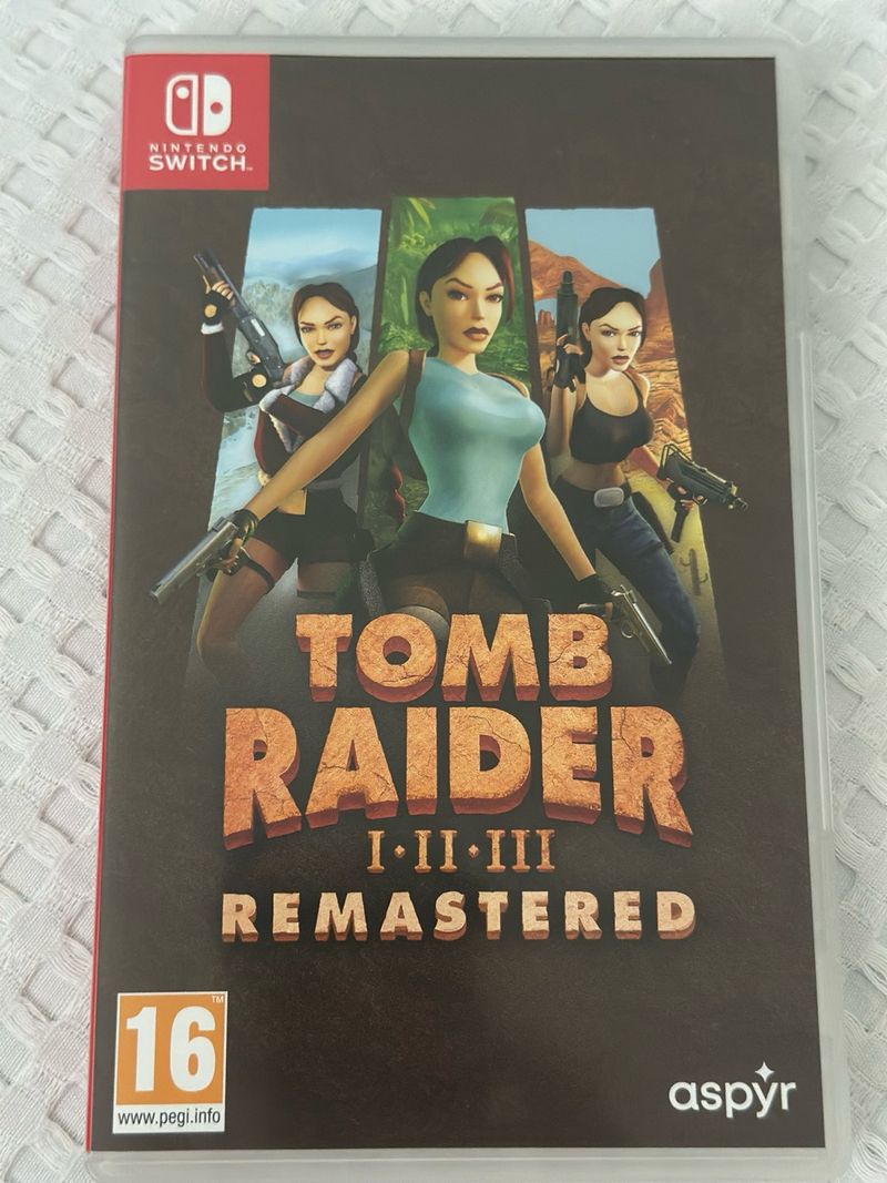 Tomb Raider I, II, III Remastered Switch