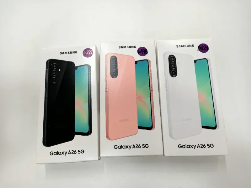 Samsung Galaxy A26 5G (Negro, Rosa, Blanco)