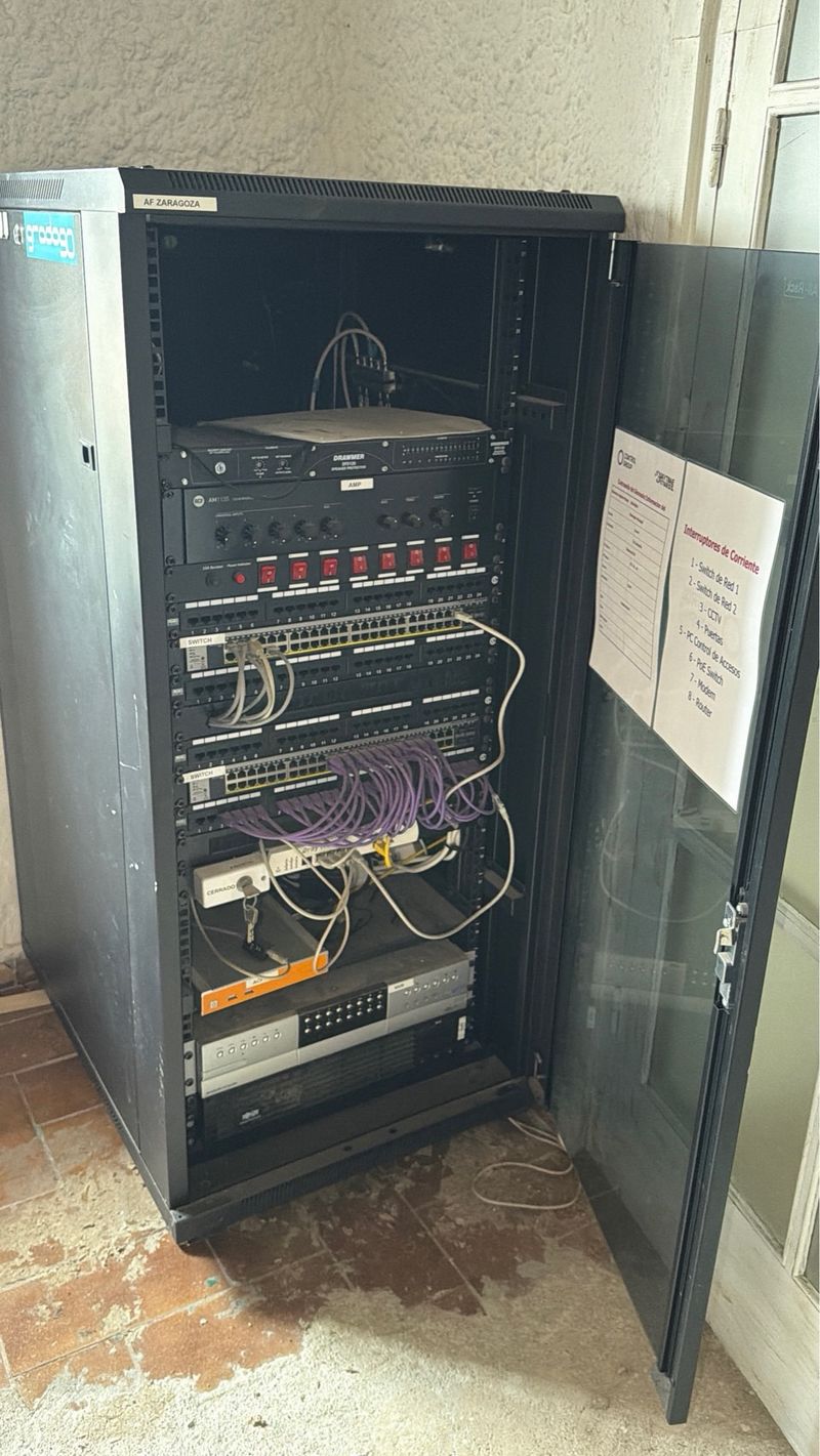 Rack Telecomunicaciones Red, Sonido y Seguridad afbeelding 2