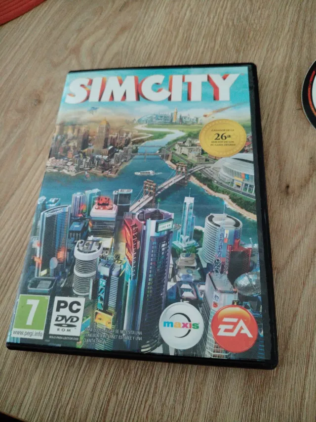 SimCity PC DVD