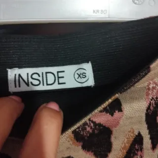 Falda estampado animal print XS