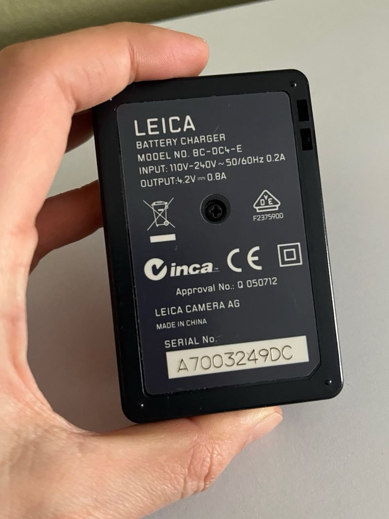 Cargador Leica Batería afbeelding 2