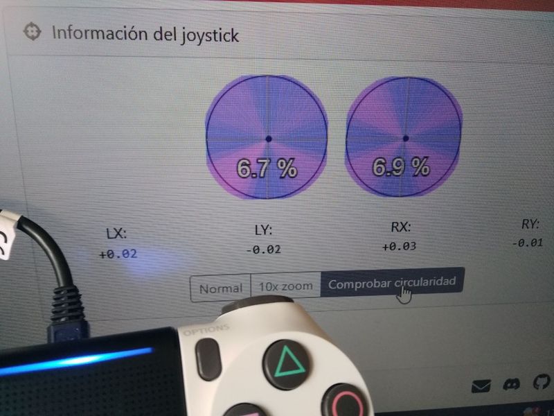 Mando PS4 Nuevo Original Dualshock Glacier White afbeelding 3